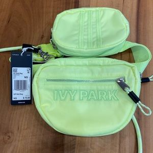 NWT Ivy Park Belt Bag (Adidas Originals) in neon yellow